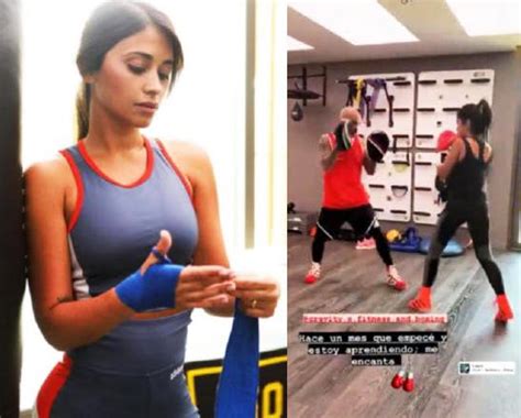 Jun 20, 2021 · lionel messi y antonella roccuzzo fueron padres por vez primera en el 2012, con el nacimiento de thiago. Antonella Roccuzzo se luce practicando boxeo (video ...