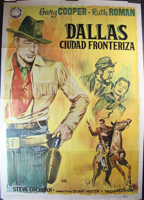DALLAS, Original 1964 Re-Relase Western Movie Poster - Original Vintage ...