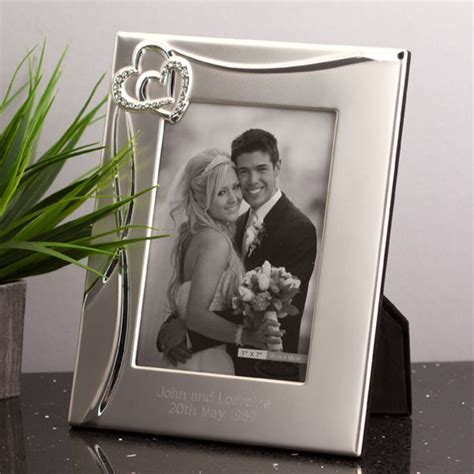 Experience gifts for her uk. Personalised Entwined Hearts Photo Frame in 2020 (With ...