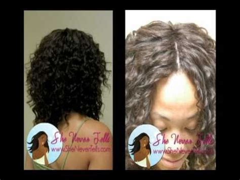 It's a speedy tutorial, not necessarily for beginners. Invisible Part Full Sew In Weave Tutorial (No Glue) | Hair ...