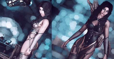And another re8 vampire lady for y'all. DX Celes Mercy Outfit UNP ~ Eskyrim