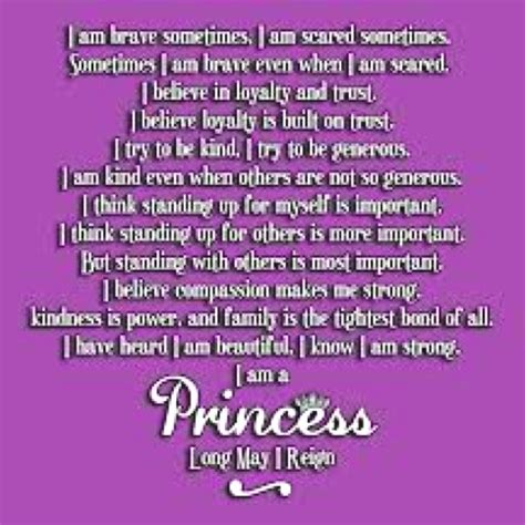 I also have a basic belief that god takes care of me. I AM a princess:) (With images) | My princess, Princess, Sayings