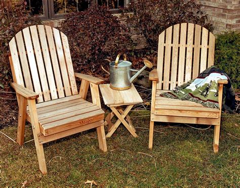 This patio chair is the perfect way to finish off your al fresco dining ensemble. Creekvine Designs Western Red Cedar With Cedar Sealer ...