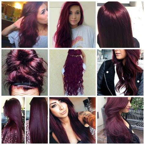 Cabelo Marsala 2019 ⇒ Cor, Combinações e Tintas (Vemelho ...
