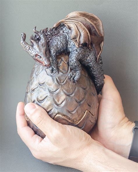 Ebay.com has been visited by 1m+ users in the past month Dragon magic egg gothic home decor sculpture statue wizard ...