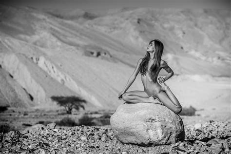 Iyengar he has been practicing and teaching yoga for more than 75 years. Desert Yoga Photograph by Ohad Falik