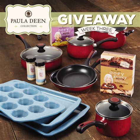 Satisfy your sweet tooth today with paula deen's double rum cake recipe! Paula Deen Collection Giveaway Week Three (With images ...