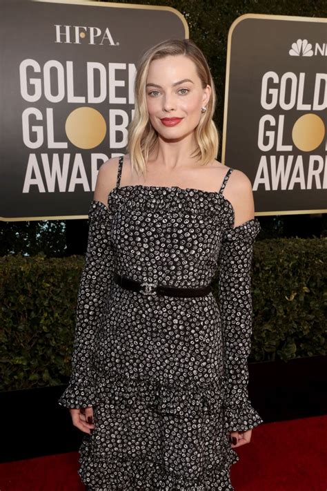 She's beautiful, she's famous, and for sure she'll be making a lot more money soon. Margot Robbie - 2021 Golden Globe Awards • CelebMafia