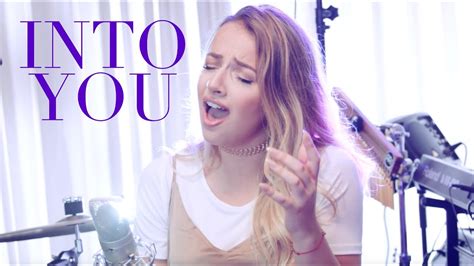 I'm hurting baby, i'm broken down / i need your loving, loving i need it now / when i'm without you, i'm something weak / you got me begging, begging i'm on my knees / i don't Ariana Grande - Into You (Emma Heesters Cover) - YouTube