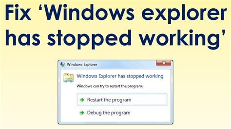 There are many ways to fix if your internet explorer is not responding and keeps crashing. How to fix windows explorer has stopped working - YouTube