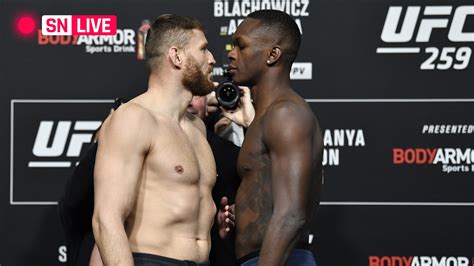 Ufc 265 is live from the toyota center in houston on saturday august 7, 2021. UFC 259 live updates, results, highlights from Israel ...