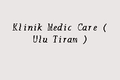 Program pendidikan dari keluarga ke keluarga. Klinik Medic Care ( Ulu Tiram ), Poliklinik in Ulu Tiram