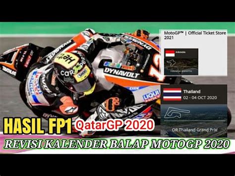 Recordad que el gran premio de catalunya empieza antes de lo habitual. Hasil FP 1 QatarGP | Revisi kalender Motogp 2020 | Motogp ...