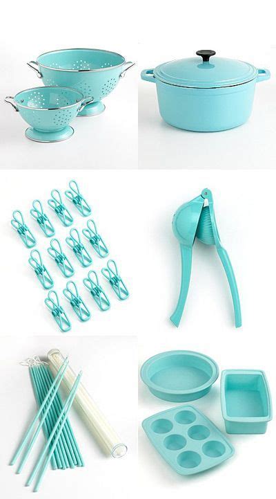 Maybe you would like to learn more about one of these? Tiffany Blue Kitchen Decor | Fournitures de cuisine ...