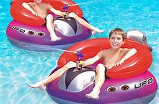 pool squirt float guns floats inflatable water integrated ufo squirter toy battles epic these kids so
