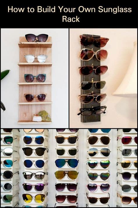Best diy sunglass rack from 41 best sunglass display and storage ideas images on. How to Build Your Own Sunglass Rack in 2020 | Sunglasses display, Rack, Diy inspiration