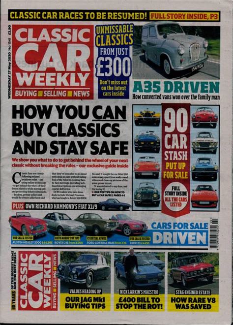 Classic Car Weekly Magazine Subscription | Buy at ...