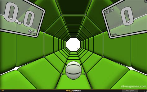 Slope tunnel is a fun skill game in which you guide a ball in a course full of gaps and obstacles, how far can you reach? Slope Tunnel - Jeux gratuits en ligne sur Silvergames.com