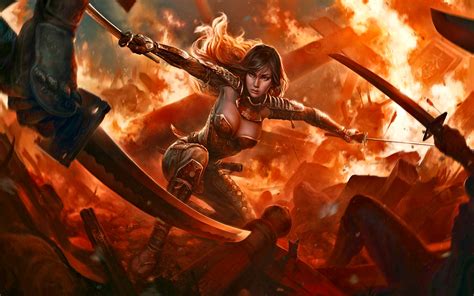 Use images for your pc, laptop or phone. Fantasy Warrior Women Wallpaper (78+ images)