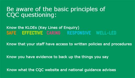 The gpas references are also listed against each standard, to allow for easy consultation if further detail is required. Secret Diary of a CQC Advisor - Never Mind the Answer ...