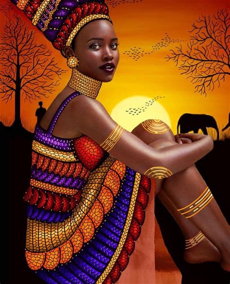 Affordable and search from millions of royalty free images, photos and vectors. Digital Art by thick East African girl - Slaylebrity