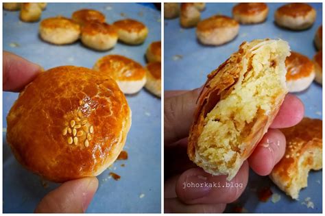 125g flour, 35g shortening, 35g cooking oil dough b (water dough): Soon Hiang Hand Made Tau Sar Piah & Tambun Biscuit in ...