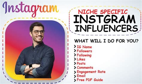 You'll have to sign up for this one too. I will find the best Instagram influencers for your ...