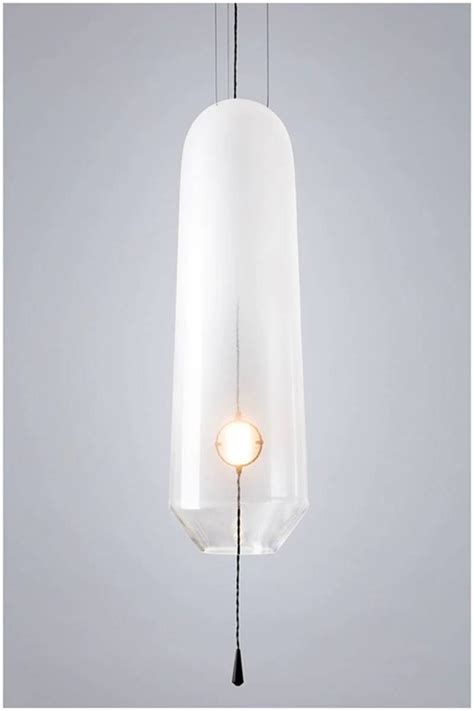 Modern led lighting fixture pendant. Luxury Modern simple colorful glass LED pendant lights ...