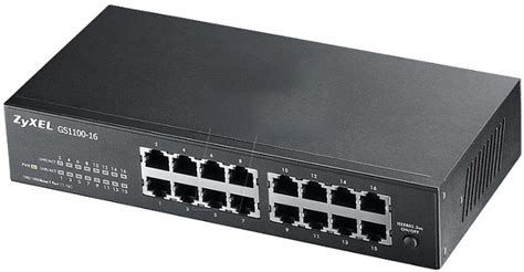 This combination offers ease of configuration, deployment and management while utilizing. 16-port GbE Unmanaged Switch ZyXEL GS1100-16 - SIEU THI ...