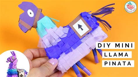 Reveal loot in multiple ways! Loot llama Fortnite Battle Royal - DIY Upgrade Llama ...