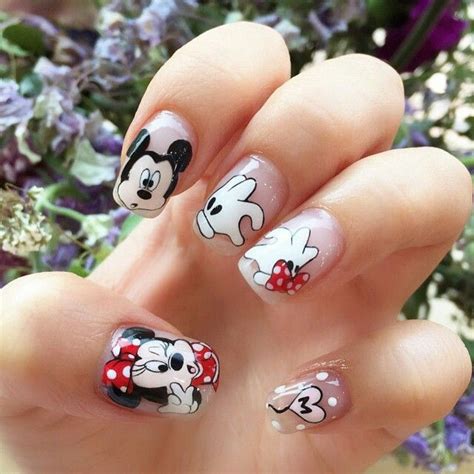 Diferentes tipos de fotos con uñas decoradas para poder sacar ideas sobre tendencias del año 2021 y 2022 todo lo que se usa. Uñas Decoradas De Dibujos Animados Disney : Decoracion De ...