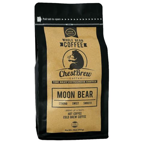 The coffee comes to a close with a lingering cacao finish. Moon Bear Whole Bean Coffee | Coffee beans, Vietnamese ...