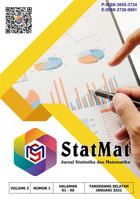 Jurnal ilmiah matematika dan terapan adalah peer reviewed jurnal berissn 2540766x (online); STATMAT : JURNAL STATISTIKA DAN MATEMATIKA