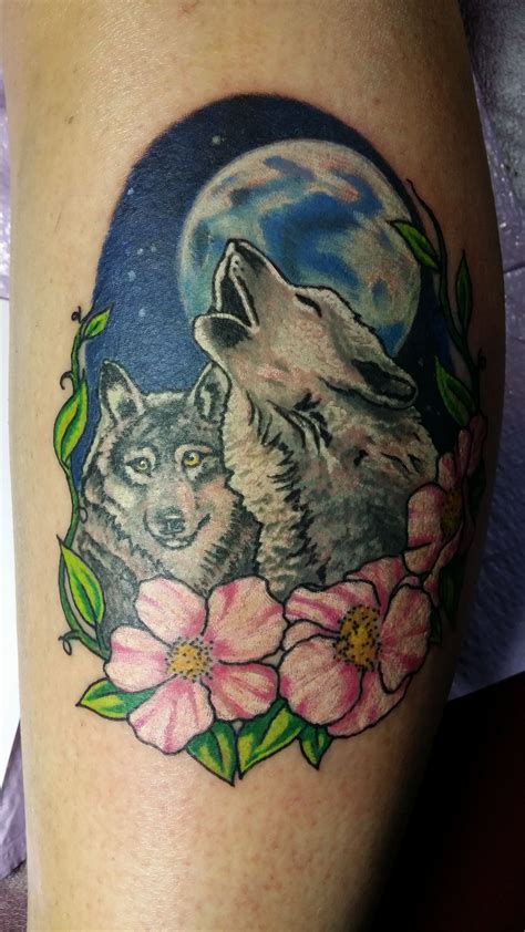 Creative head vs heart tattoo on my amazing client. Wolf tattoo | Native tattoos, Cherokee tribal tattoos, Tattoos