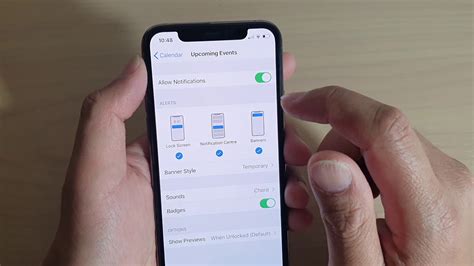 However, it may be a matter of mere practicality to avoid. iPhone 11 Pro: How to Change Calendar Notification Alert ...