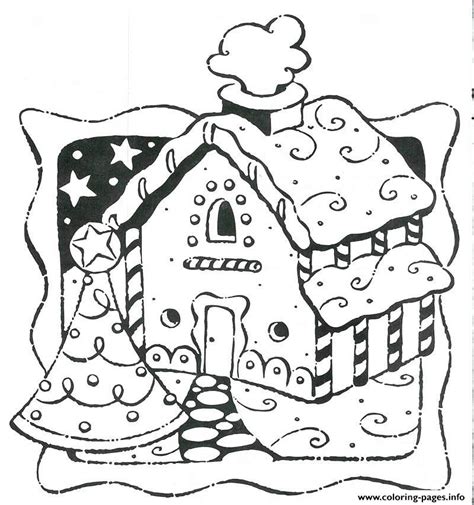 To download our free coloring pages, click on the house symbol you'd like to color. Gingerbread House 9 Coloring Pages Printable