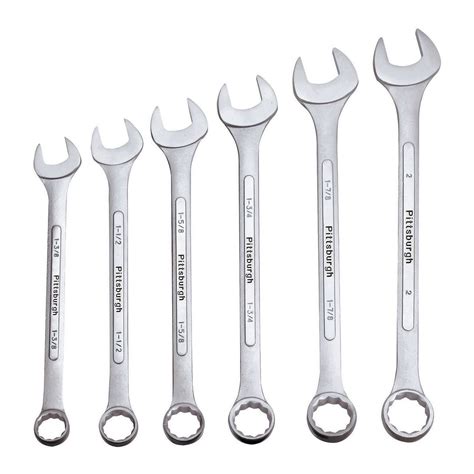 Most of the time, this is the only staple. Stanley SAE Standard Combination Wrench Set 14 Piece ...