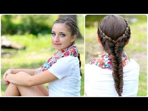 Mindy mcknight is the owner of cute girls hairstyles youtube channel. The Laced Fishtail Braid | Cute Girls Hairstyles - YouTube