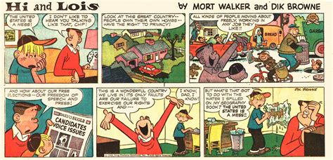 It was first written by beetle bailey creator mort walker and drawn by hägar the horrible creator dik browne; The Fabuleous Fifties