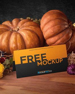 Download free mockups in psd. Postcard in Autumn Scenery - 3 Free PSD Mockups | Download