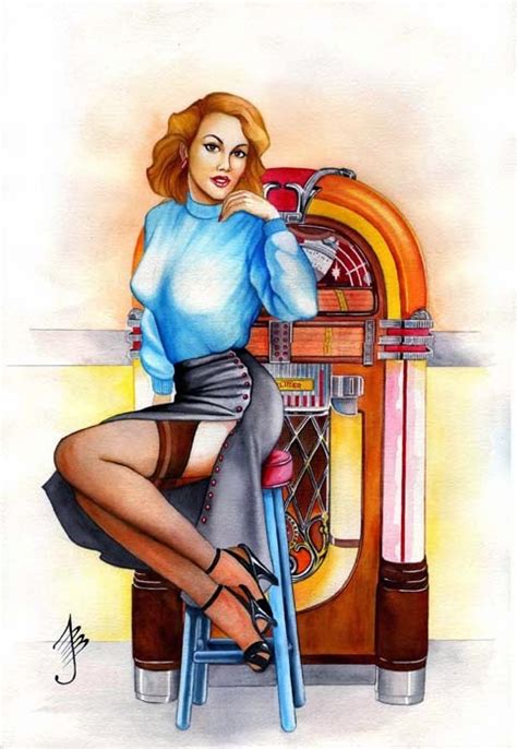 A songwriter, arranger producer currently based in tokyo, japan. Paul John Ballard - Pin Up and Cartoon Girls Art | Vintage ...