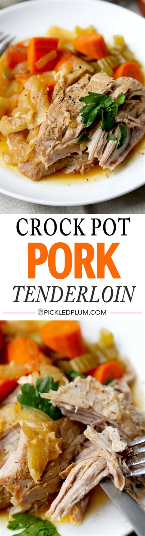 Their earthy taste and satisfying texture make them the perfect vegetable for getting in your greens! Crock Pot Pork Tenderloin | Recipe | Pork tenderloin ...