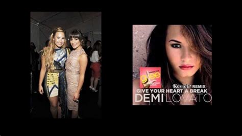 The phrase no love lost (between two people) is ambiguous and was used 17c. Give Your Heart A Break - Demi Lovato Feat Lea Michele ...