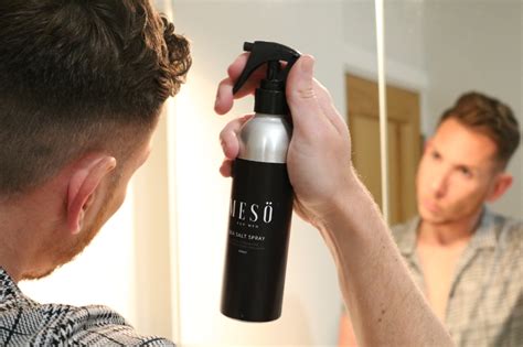 The natural ingredients nourish your hair, leaving them bouncy and healthy. benefits of sea salt spray for men - adds volume to fine ...
