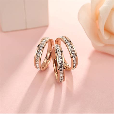 Check spelling or type a new query. Cincin Pasangan Bahan Stainless Steel Warna Rose Gold Gaya ...