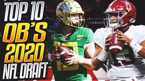 Less than an hour apart, two of the nation's top quarterbacks from rival schools in los angeles declared for the 2018 nfl draft on wednesday night. 2020 NFL Draft QB RANKINGS || Who Is The TRUE QB1 -- Tua ...