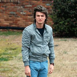 #stranger things #billy hargrove #st season 2 #stranger things s2 #stranger things season 2 #harringrove #steve harrington #the duffer brothers #meme #stage meme. eggogorgon:Steve Harrington in the Stranger Things season ...