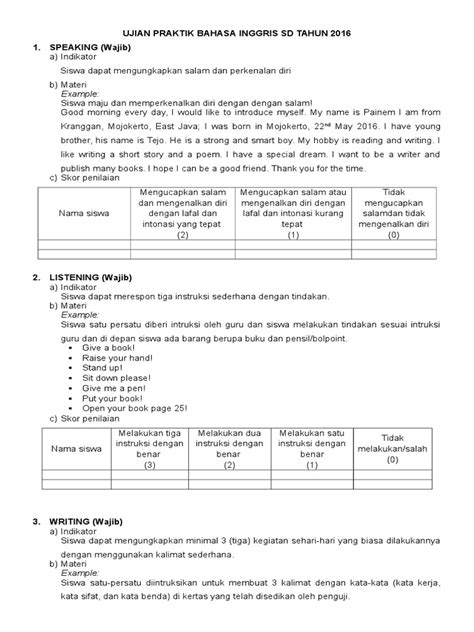 Soal latihan ulangan 3 prakarya kelas vii. Contoh Proposal Ujian Praktek Sd Kelas 6 - Berbagi Contoh Proposal
