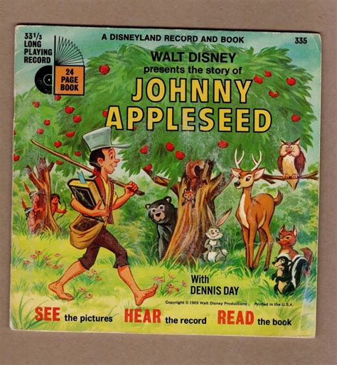 People started to call him, johnny appleseed. The Story of Johnny Appleseed, A Disneyland Story and Song ...