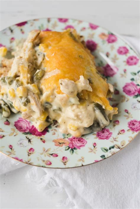 To your chicken or casserole board lighter version: Grandma's Favorite Heirloom Country Chicken Casserole ...